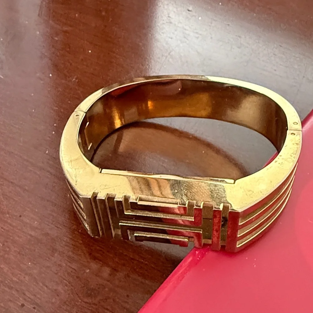Tory Burch Gold Smartwatch Bracelet